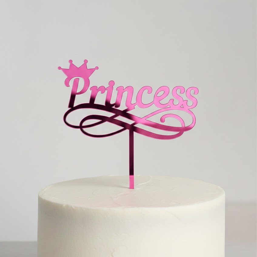 Princess cake toppers έτοιμα σχέδια για γενέθλια κοριτσιού